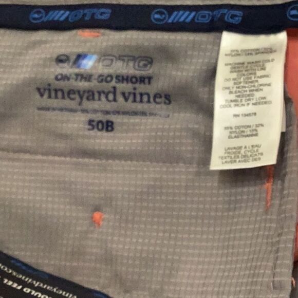 NWT vineyard vines Men's 10 Inch On-The-go Shorts 50B Big & Tall - Picture 10 of 15